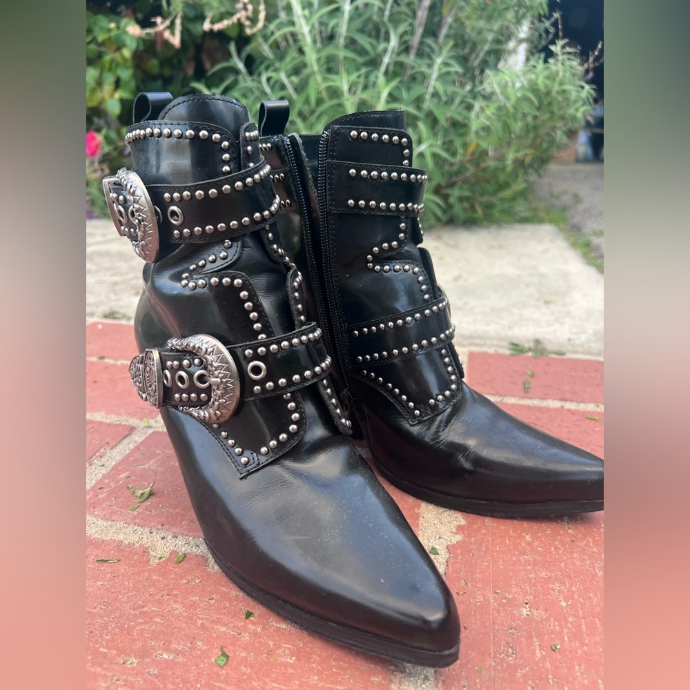 Jeffrey Campbell Studded Ankle Boots